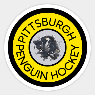 Pittsburgh Penguins Burst Sticker